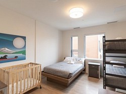 Shelter rooms for homeless individuals